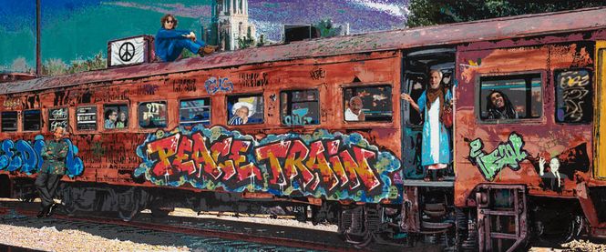 Hovedbilde Peace Train (Giclée-trykk)