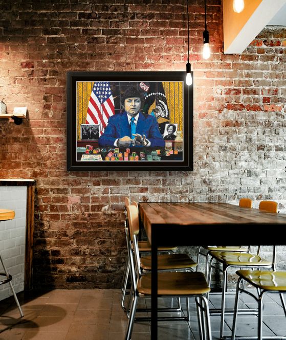 Hovedbilde Symbolic politics (Giclée-trykk)
